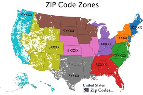 5-digit zip code california